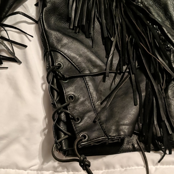 Vintage leather jacket - Picture 3 of 12